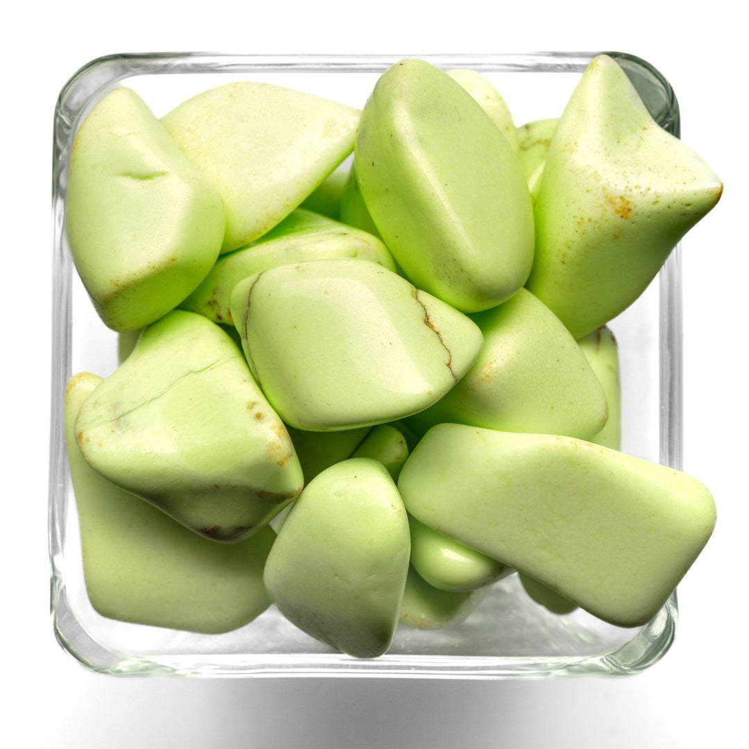 Citron Tumbled Stone - Polished - Small