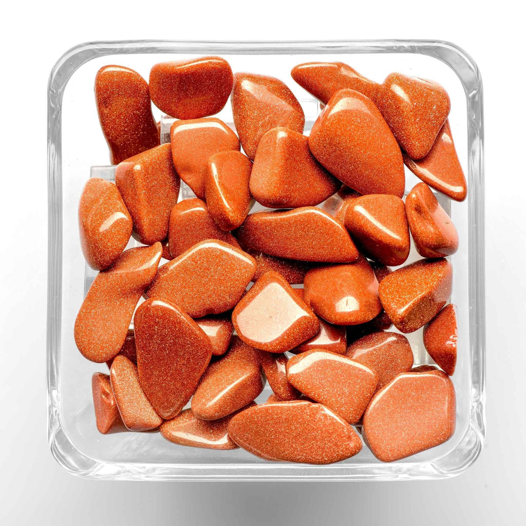 Goldstone Tumbled Stone - Polished - Small