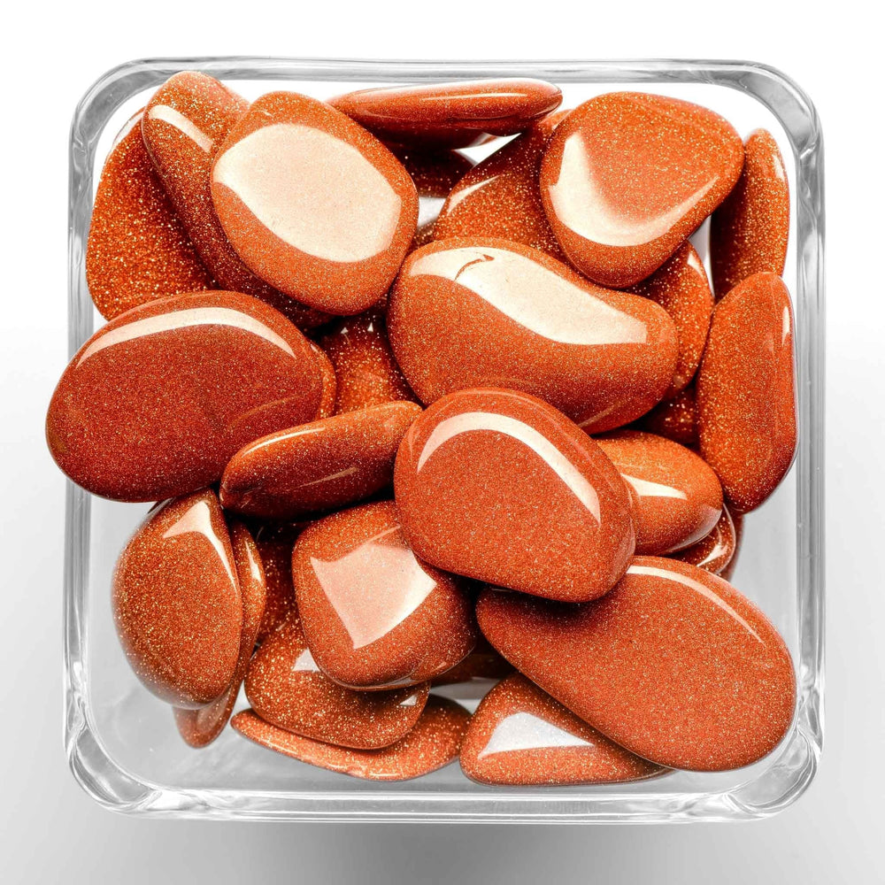 Goldstone Tumbled Stone - Polished - Small
