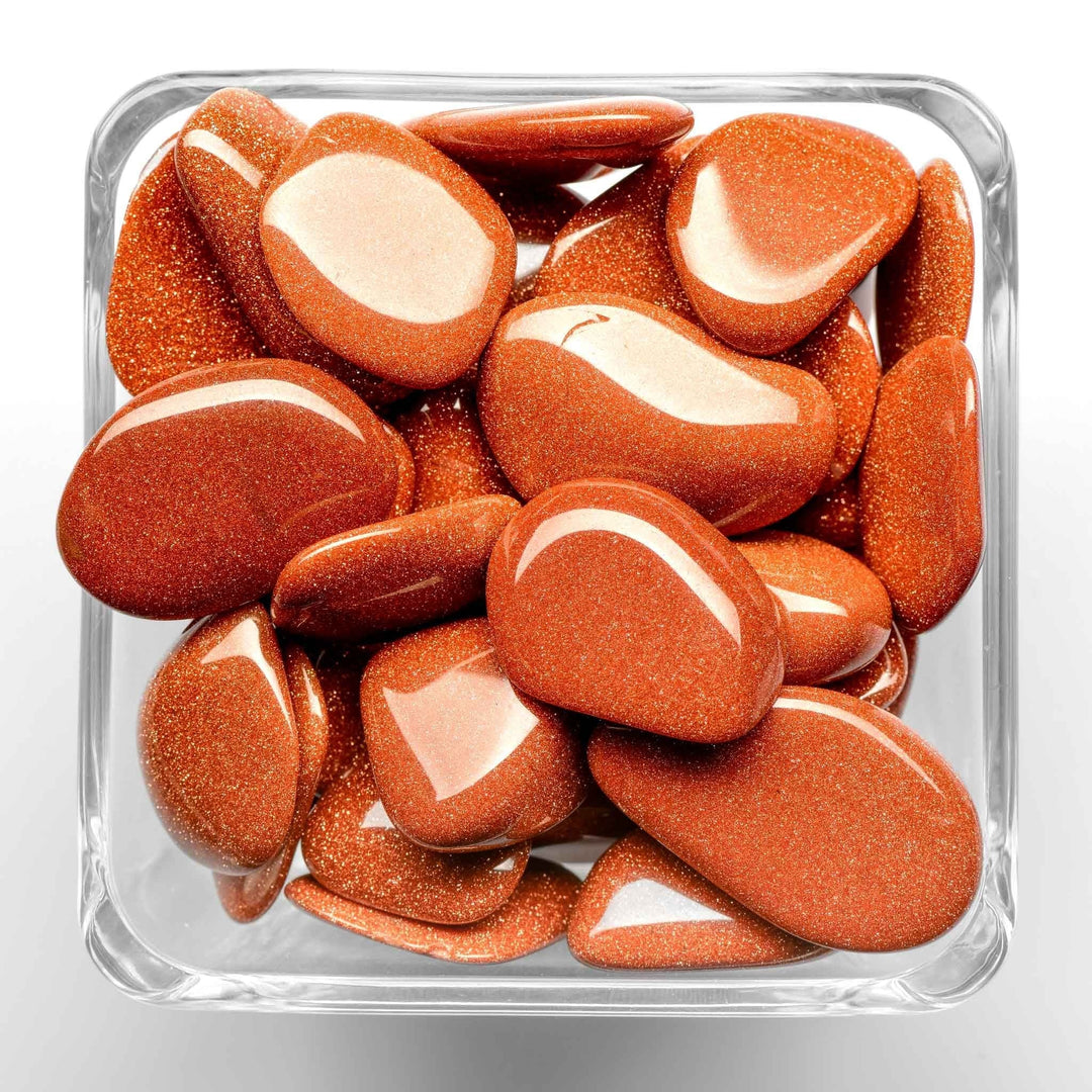 Goldstone Tumbled Stone - Polished - Small