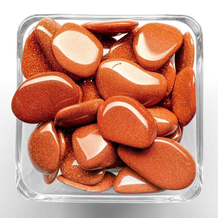 Goldstone Tumbled Stone - Polished - Small