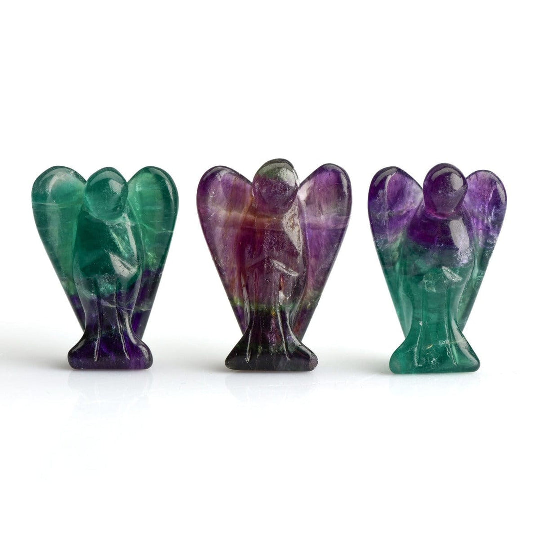 Fluorite Angel - Crystal Carving