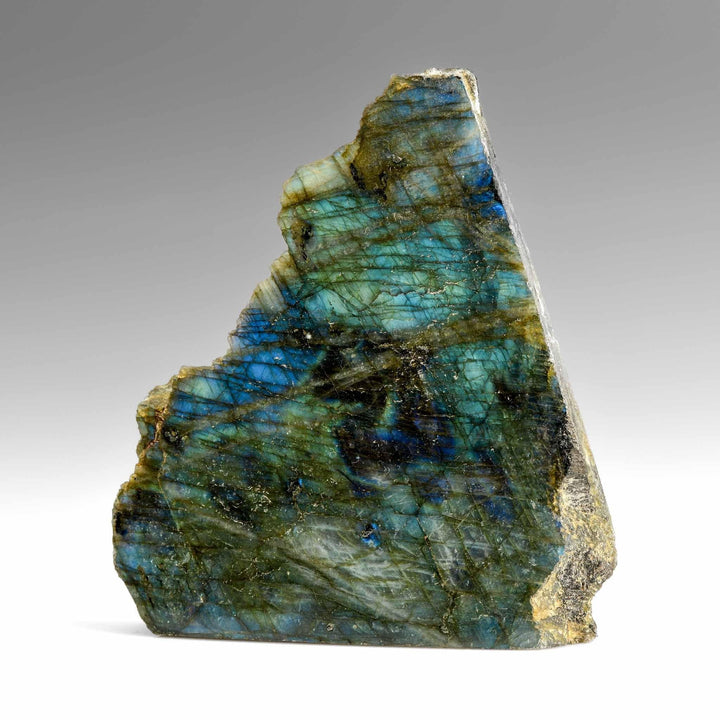 Labradorite Half-Polished Form