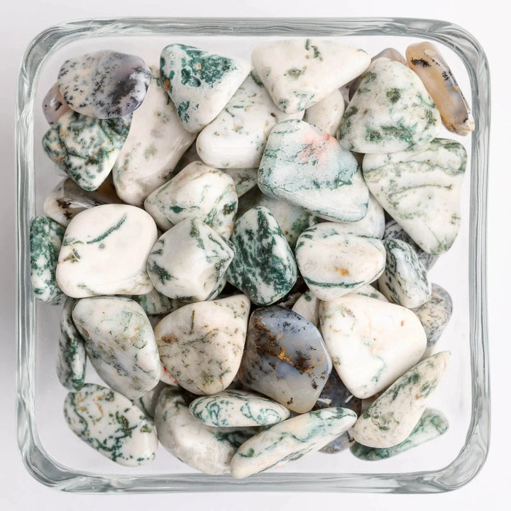 Dendritic Opal Tumbled Stones - Small - Polished