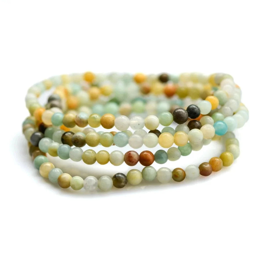 4 mm Ammonite beaded bracelet