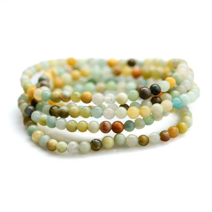 4 mm Ammonite beaded bracelet