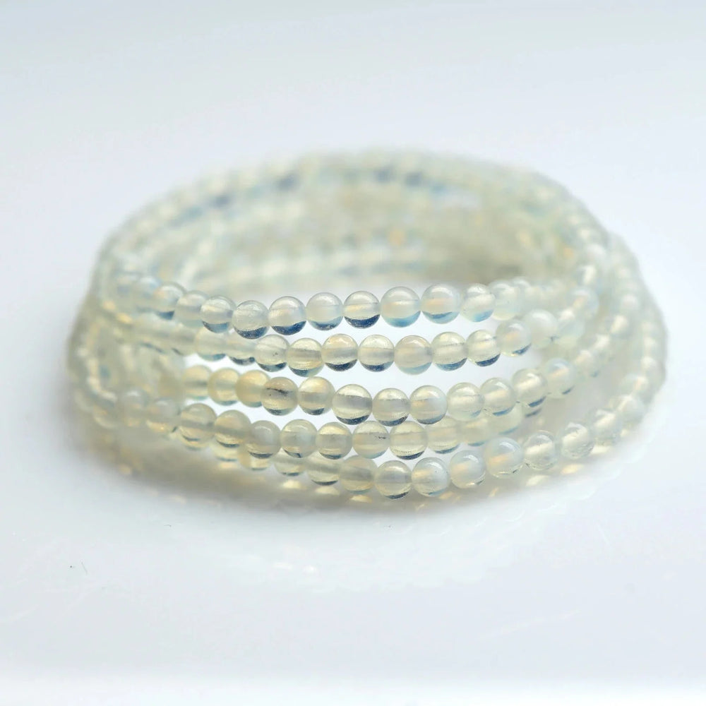 Opalite Beaded Bracelet - Small Beads - Polished