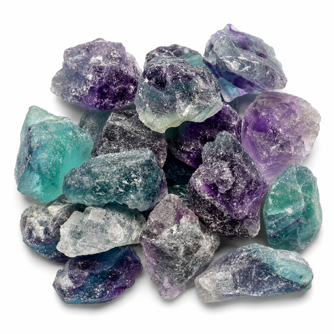 Fluorite Raw Tumbled Stone