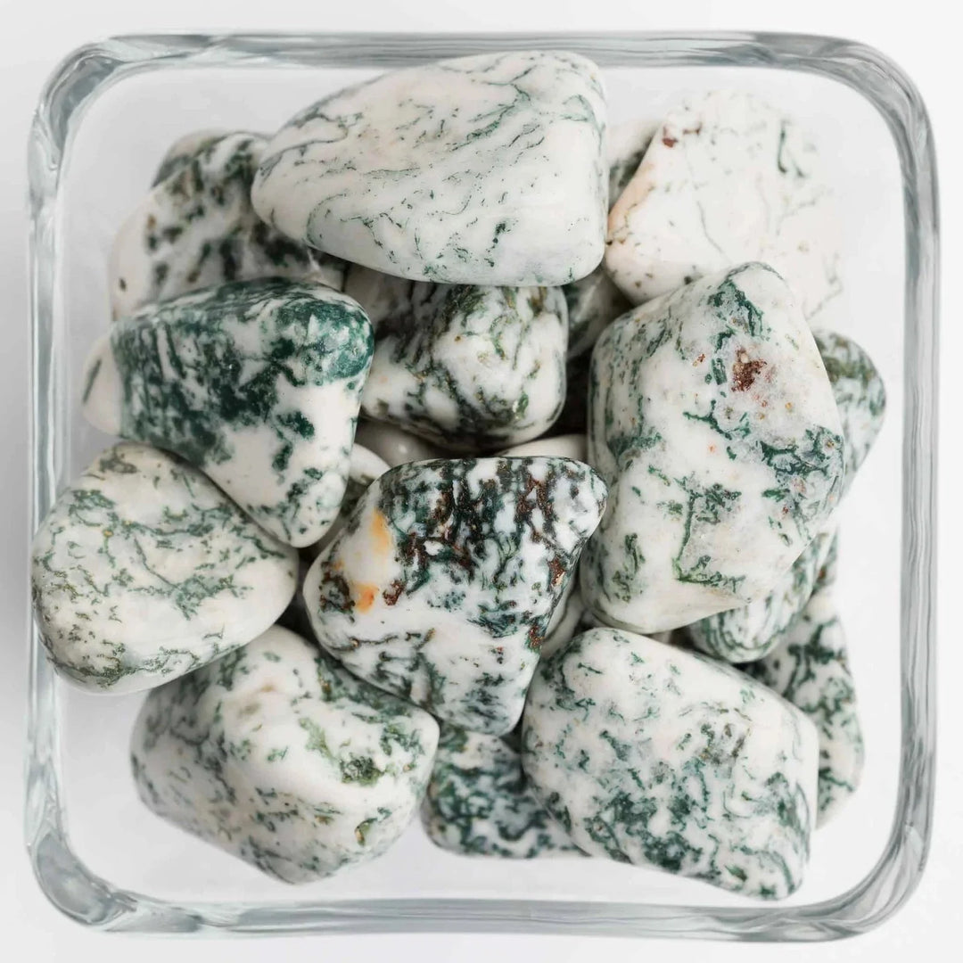 Dendritic Opal Tumbled Stones - Small - Polished