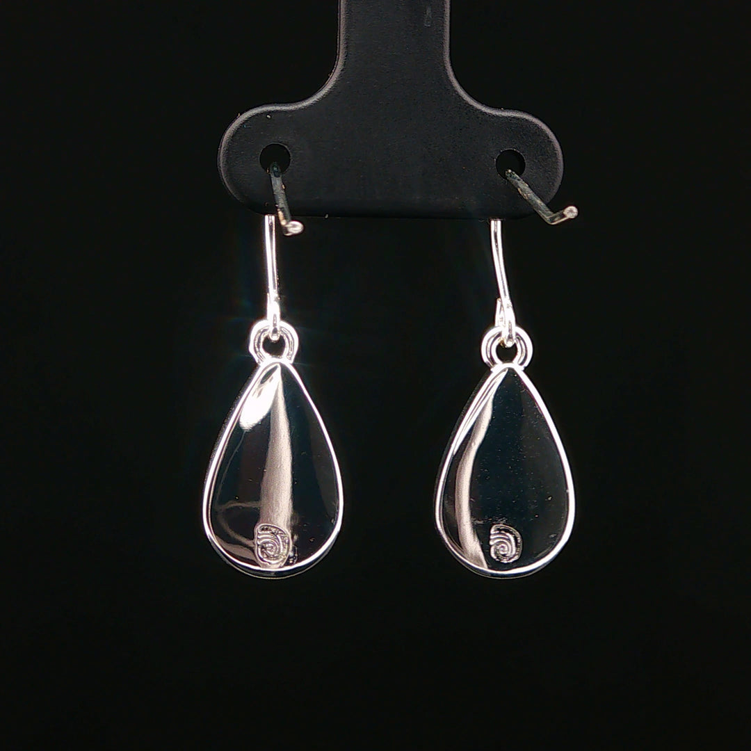 Explorer Teardrop Bell Rock Sterling Silver Earrings, The Vortex Collection Earrings, Sedona Crystal Vortex
