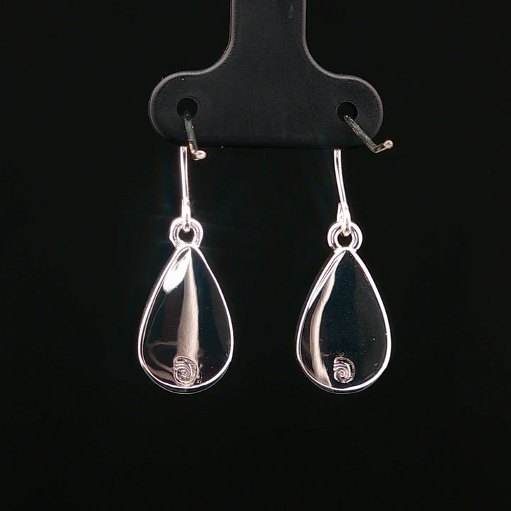 Explorer Teardrop Bell Rock Sterling Silver Earrings, The Vortex Collection Earrings, Sedona Crystal Vortex