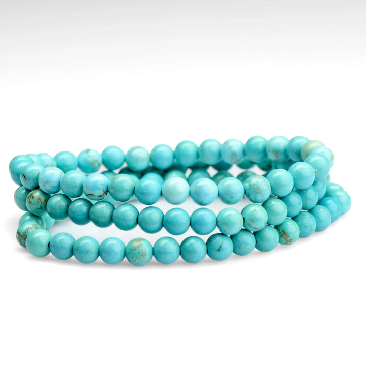 Turquoise Howlite Beaded Bracelet