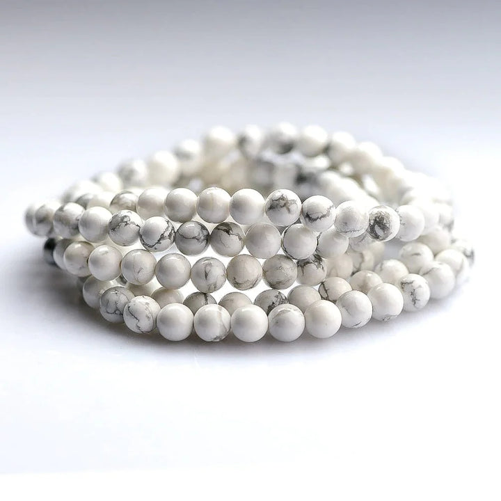 Howlite Beaded Bracelet