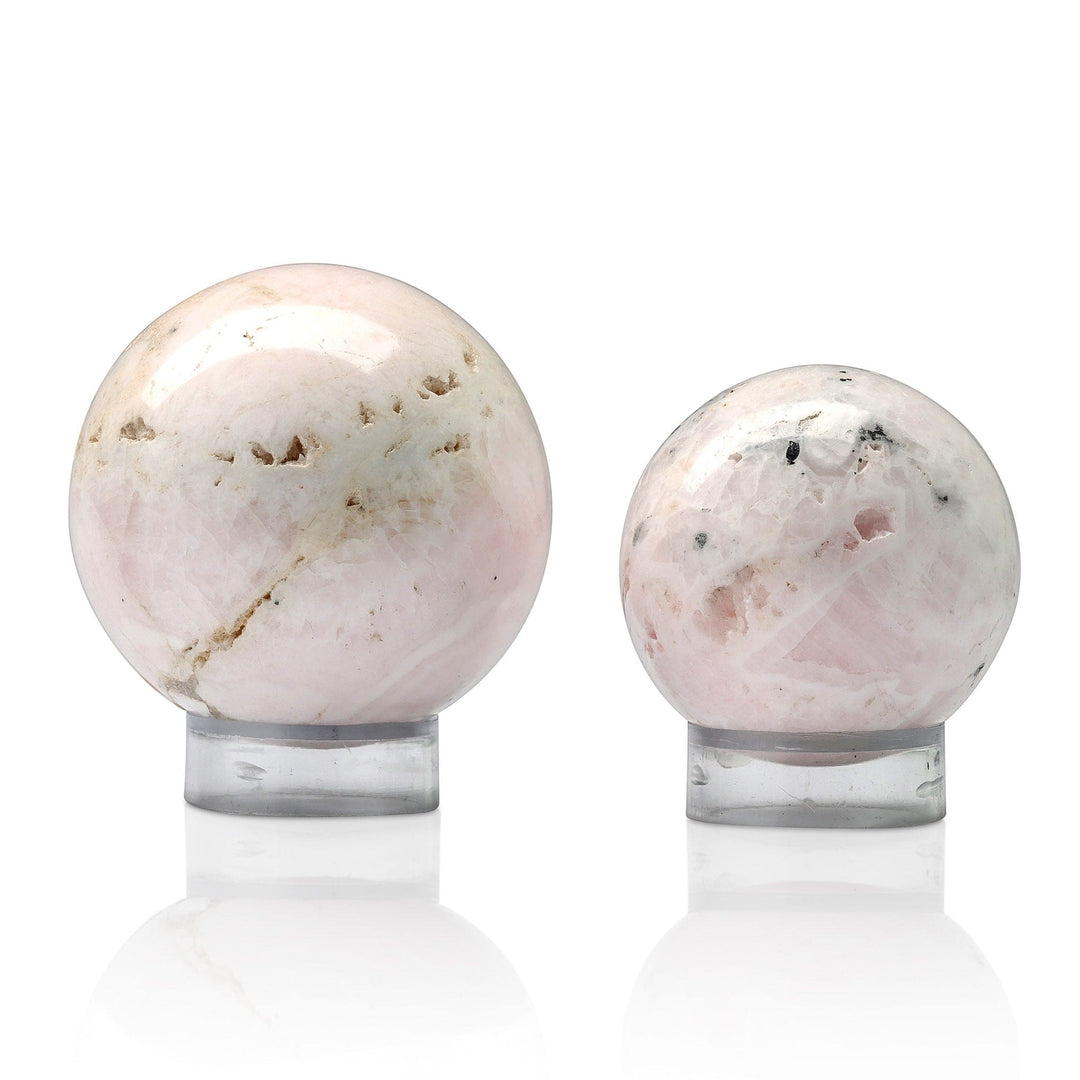 Mangano Calcite Sphere - Polished