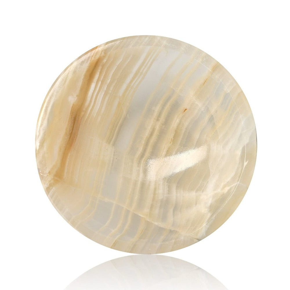 Aragonite Round Bowl - Polished