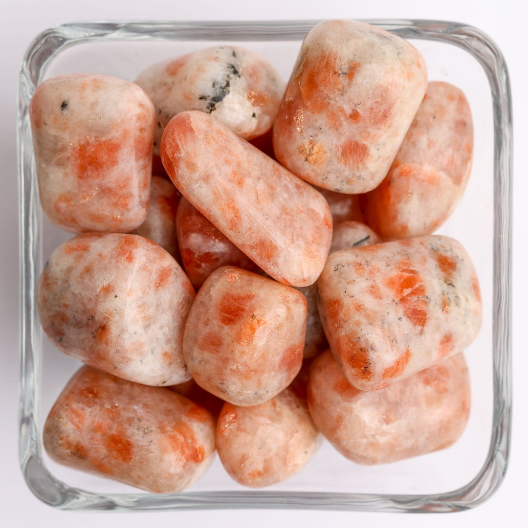 Sunstone Tumbled Stone - Polished
