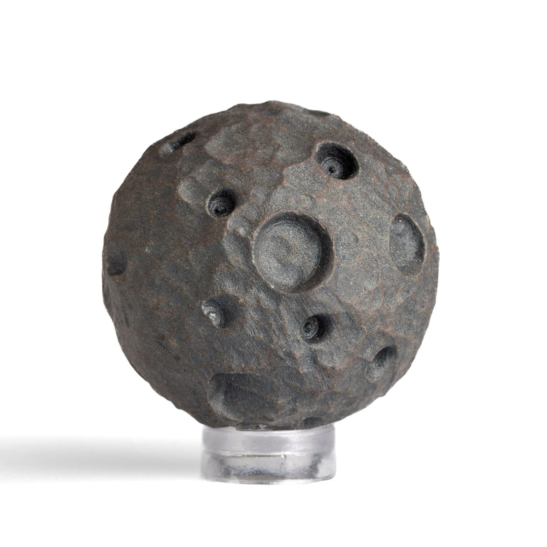 Crystal Hematite Moon - Crystal Carving