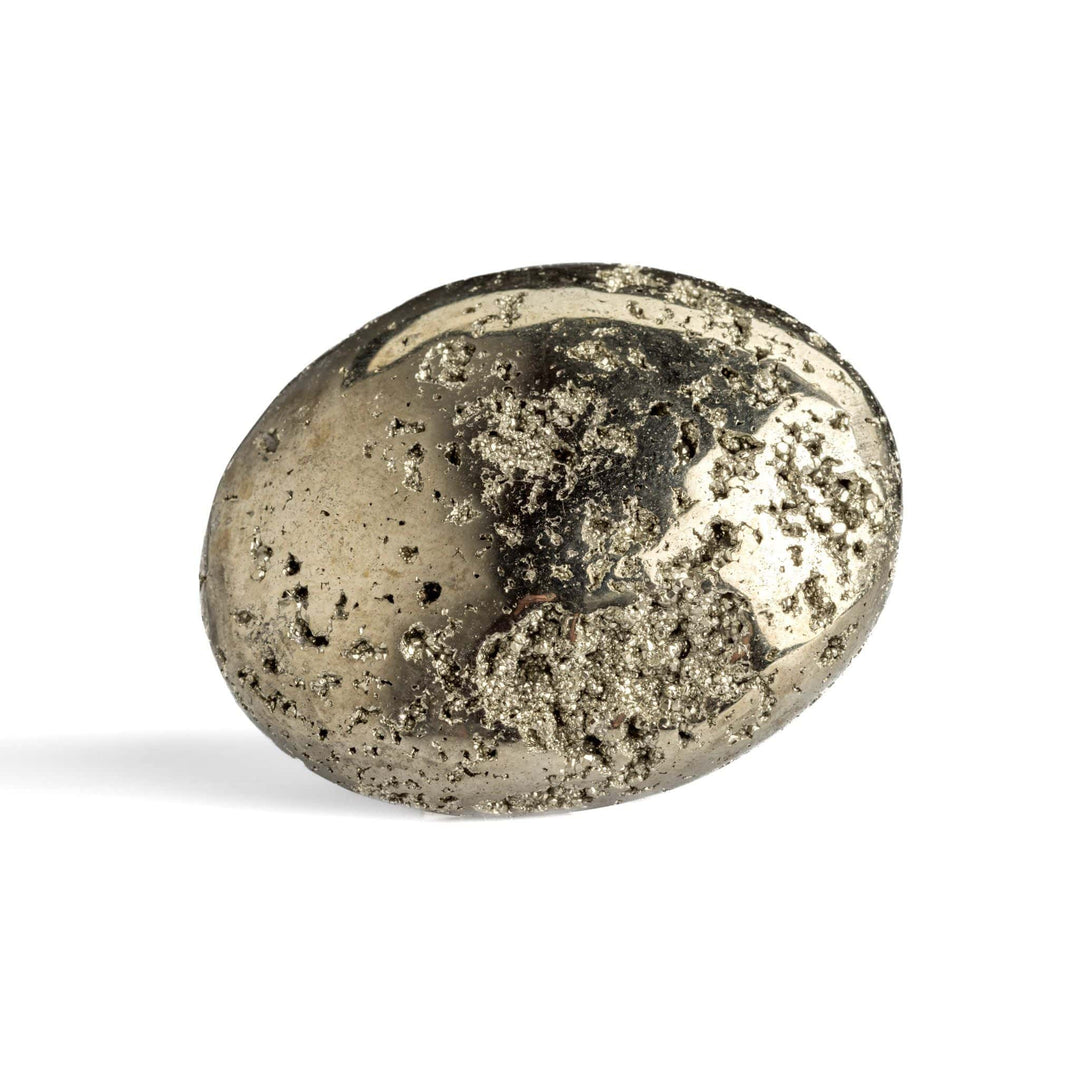 Pyrite Palm Stone