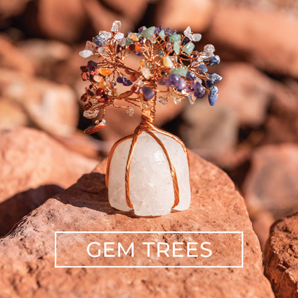 crystal gem tree in a Sedona vortex