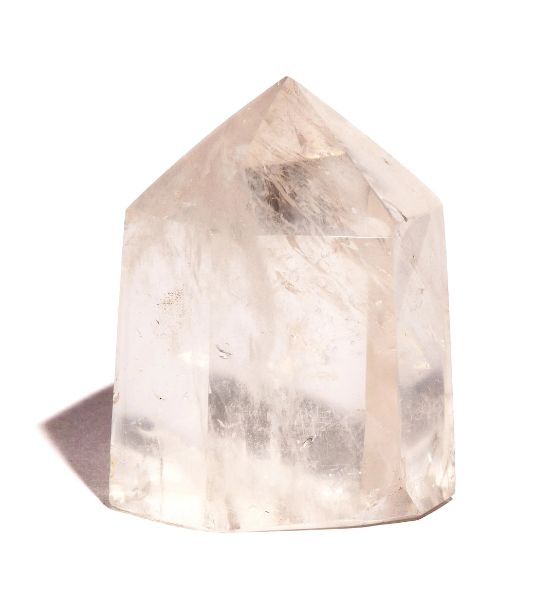 Clear Quartz Point - Flat Base