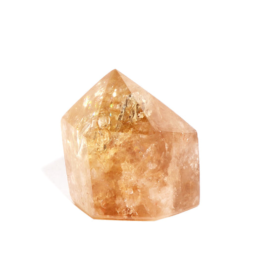 1.2 inch tall Citrine point - Flat Base