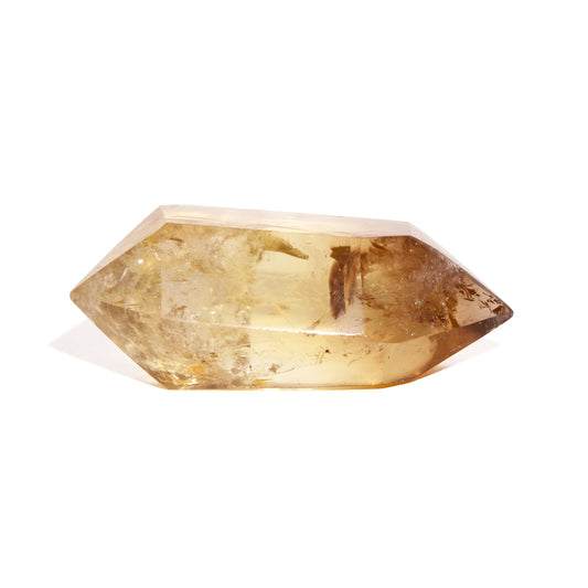 2.6 inch long double terminated Citrine point - Polished
