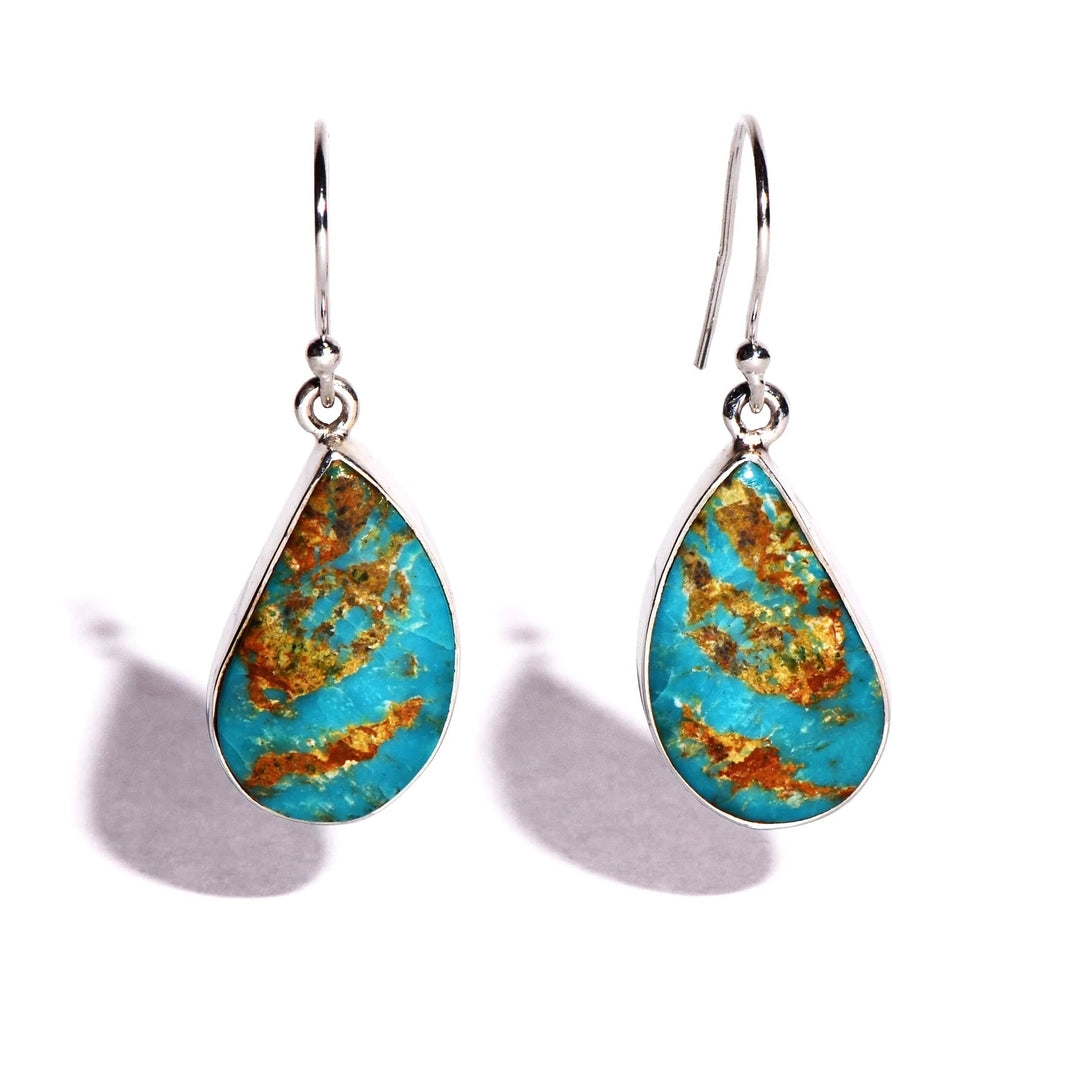 Turquoise Sterling Silver Earrings