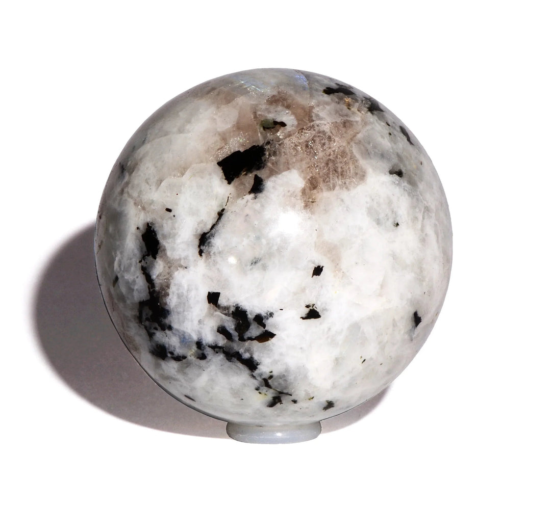 Rainbow Moonstone Sphere - Polished