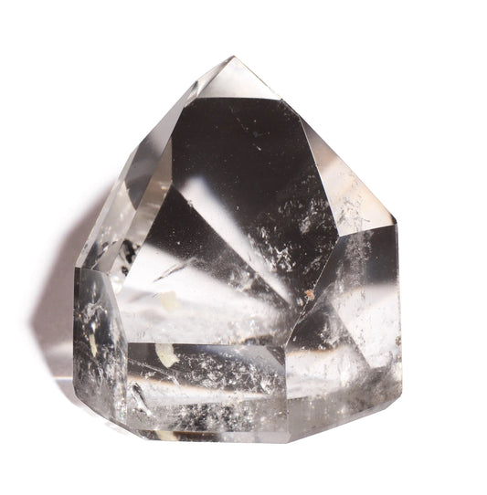 Clear Quartz Point - Flat Base - Polished