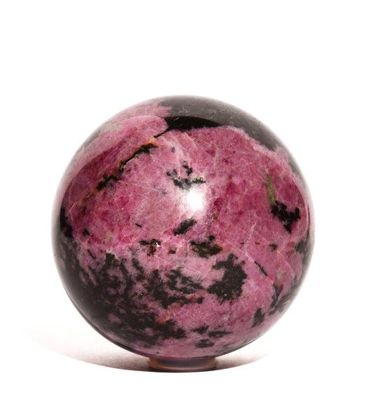 Rhodonite Sphere - Polished