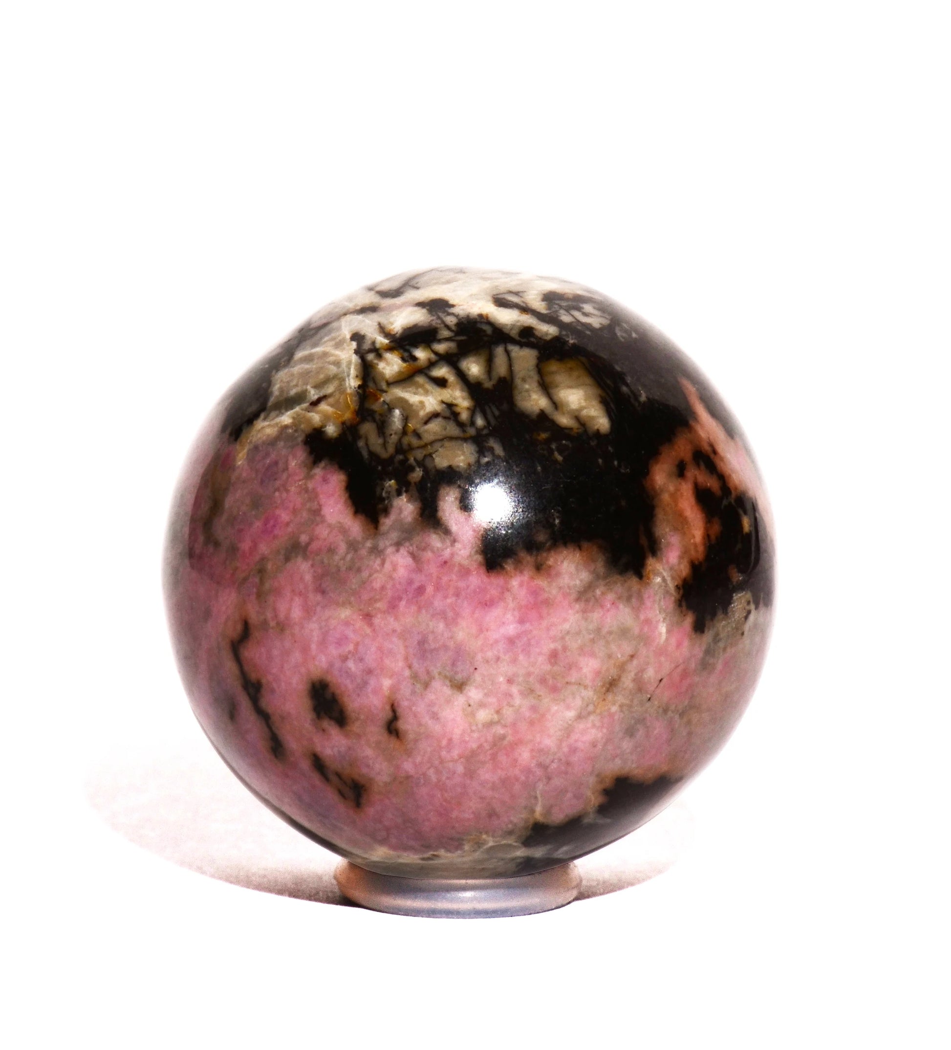 Rhodonite Sphere - Polished