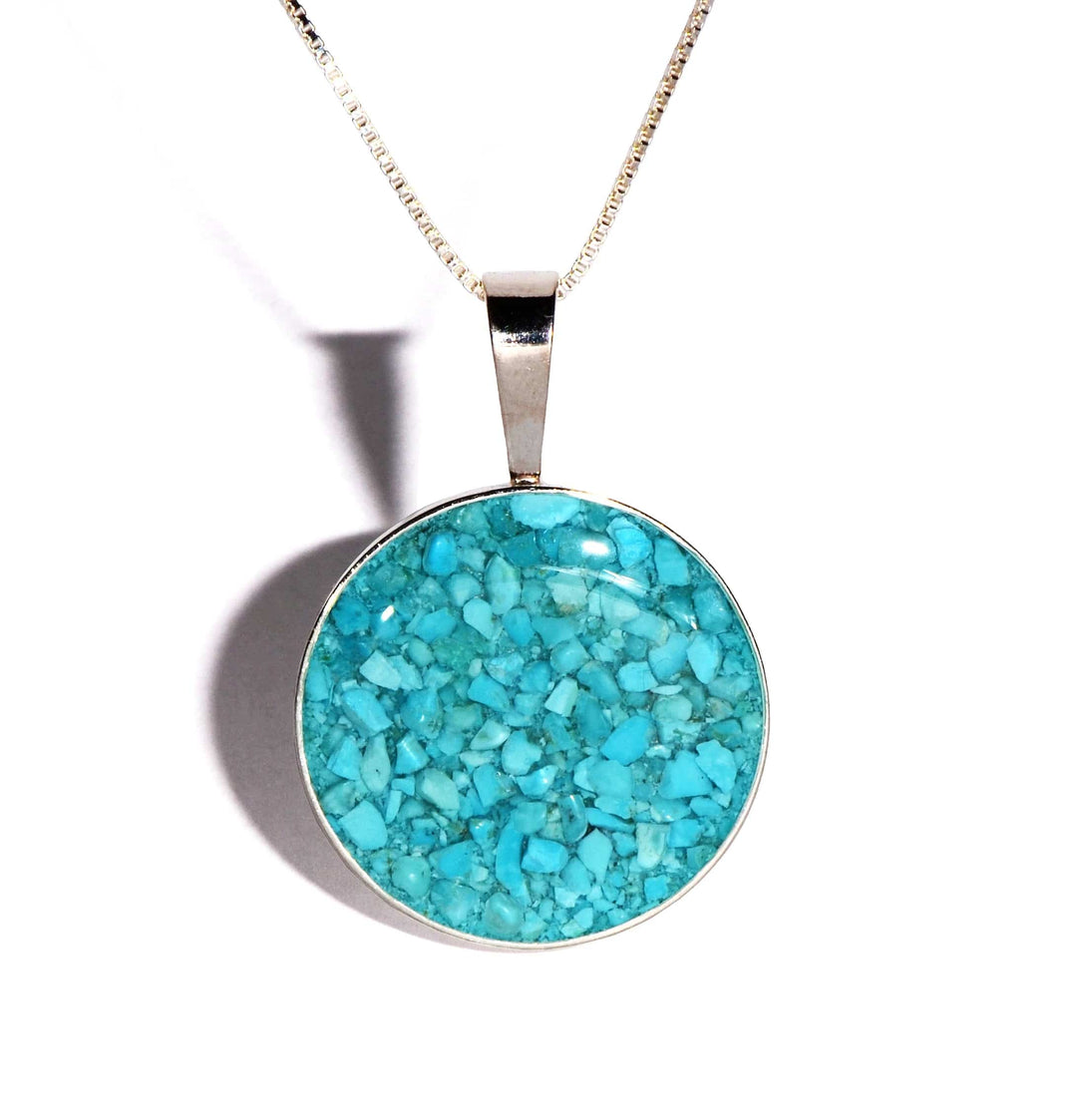 Marina Turquoise Charged Necklace Pendant