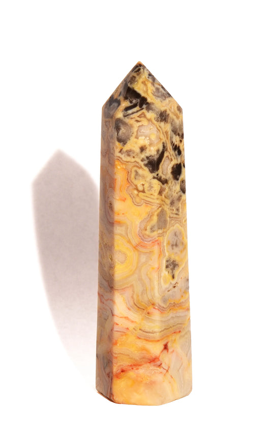 Yellow Lace Agate Point