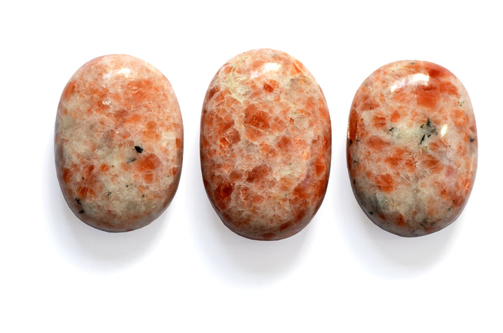 Sunstone Palm Stone - Polished