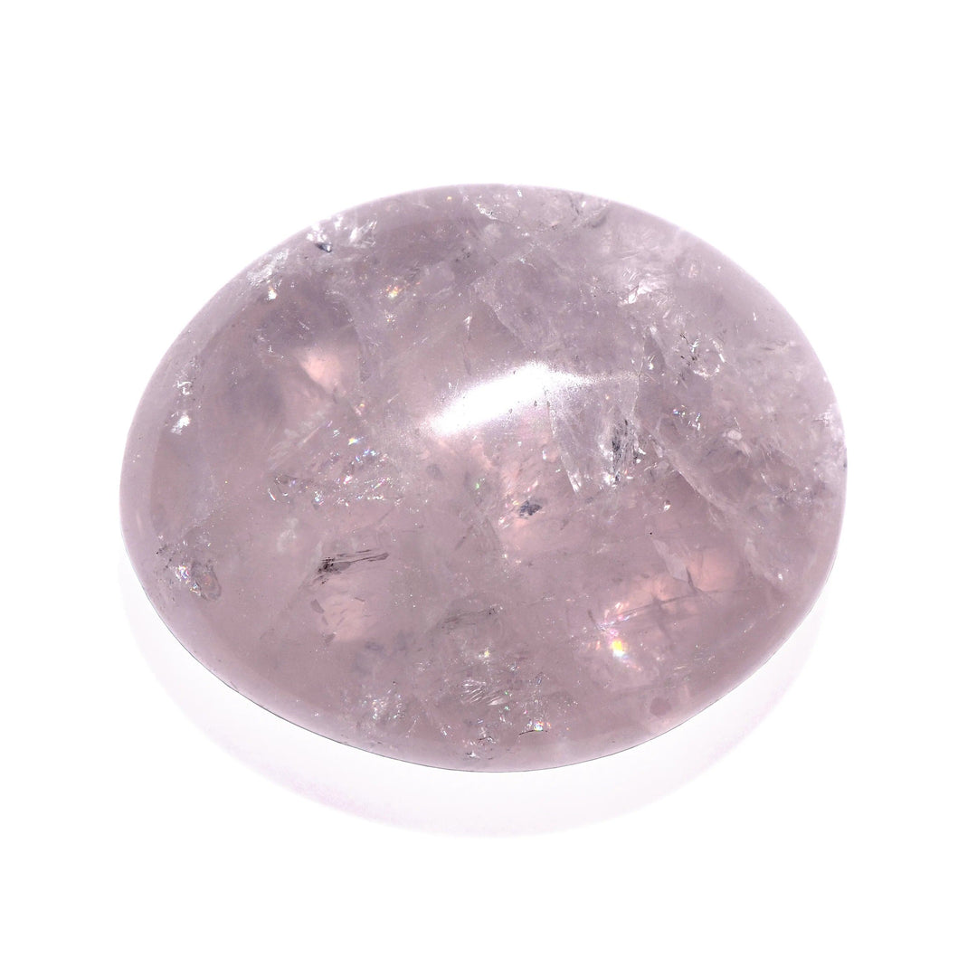 Rose Quartz Palm Stone