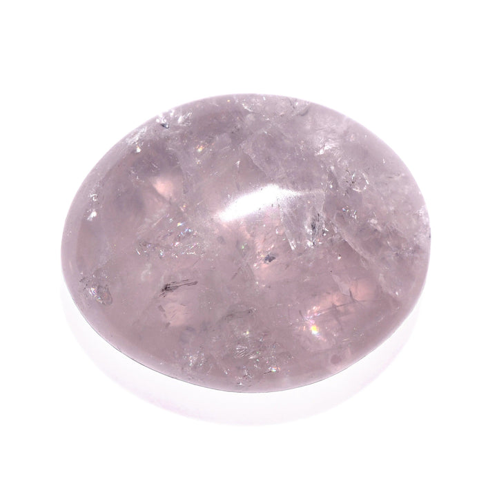 Rose Quartz Palm Stone