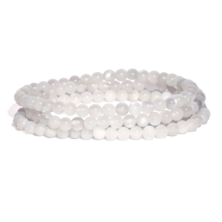Rainbow Moonstone Beaded Bracelet