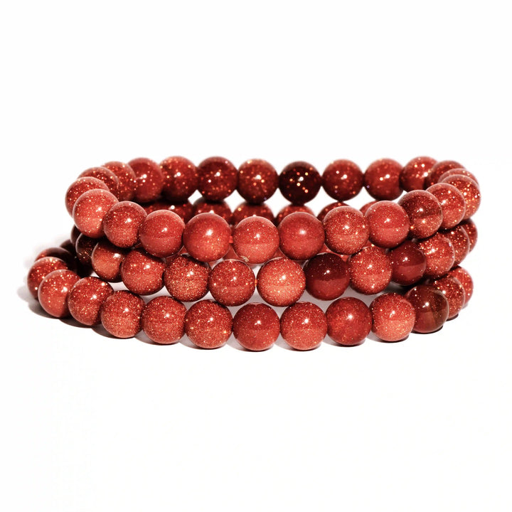 Goldstone Beaded Bracelet