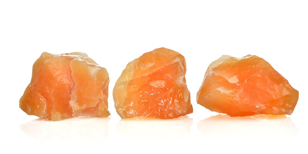 Orange Calcite Raw Form