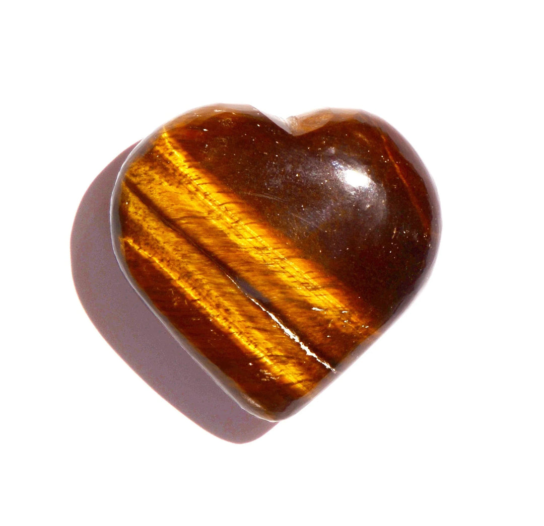 Tiger Eye Heart