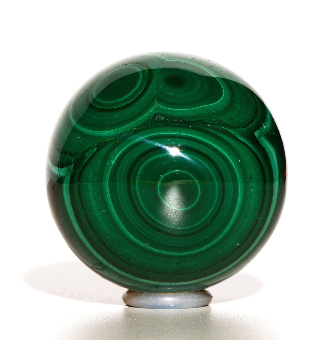 Malachite Sphere - Polished