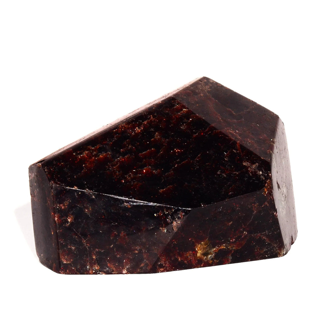 Garnet Faceted Form