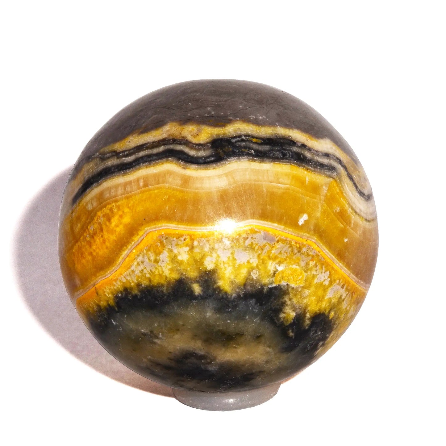 Bumble Bee Jasper - Sphere - Polished
