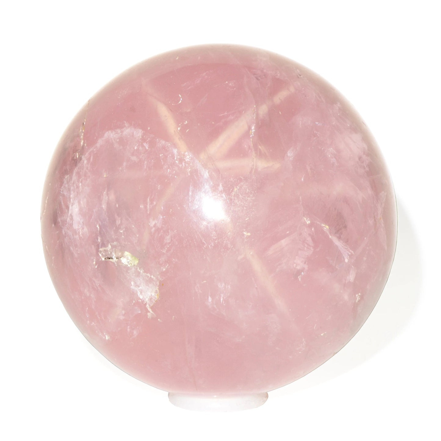 Rose Quartz Star Sphere