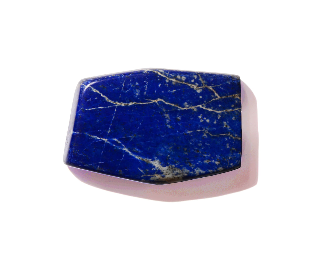healing crystals: lapis lazuli polished stone