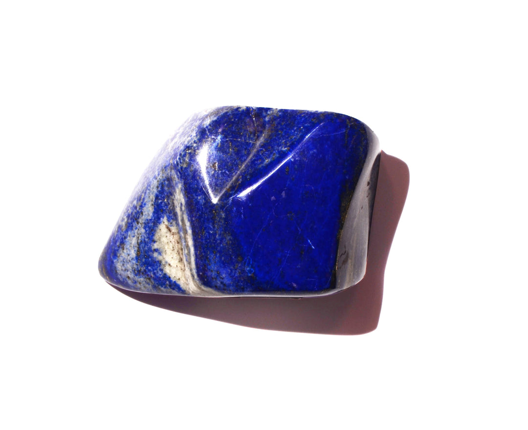 healing crystals: lapis lazuli polished stone