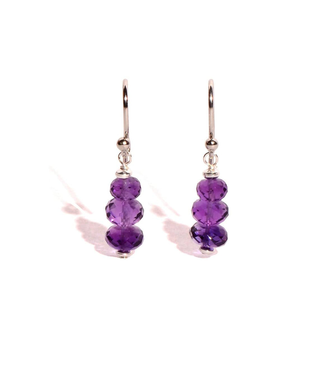 Amethyst Sterling Silver Earrings
