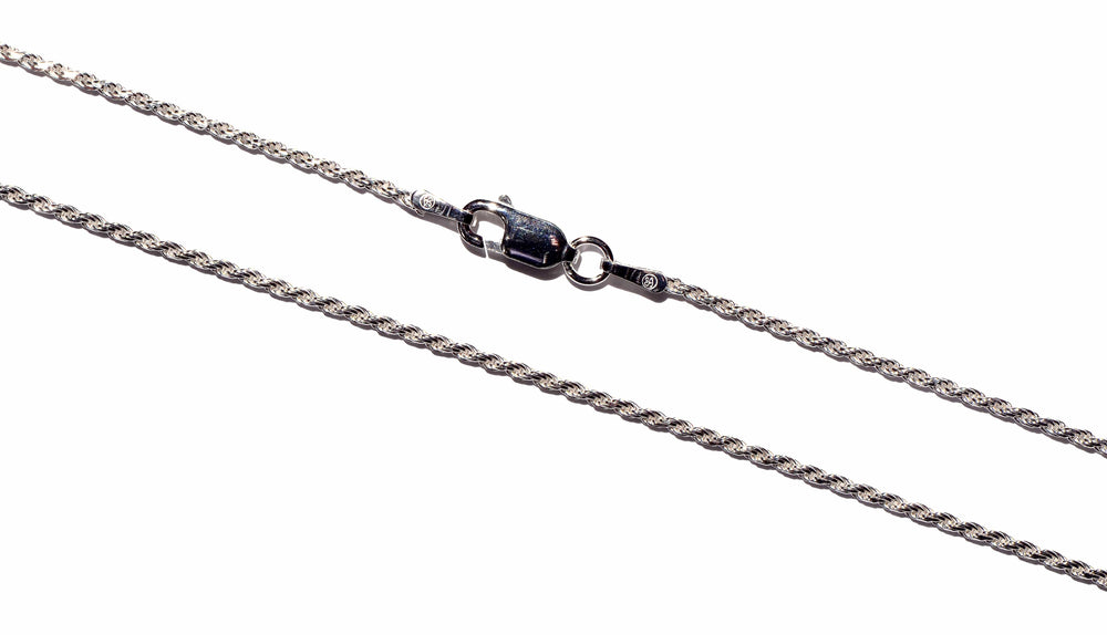 Sterling Silver Rope Chain
