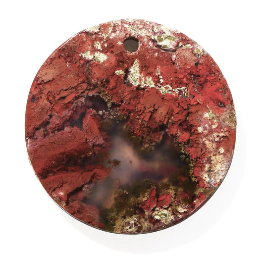 Buy Moss Agate to bring a closer connection with nature.