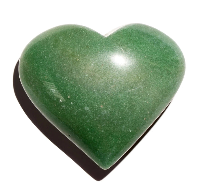 Green Aventurine Heart - Crystal Carving